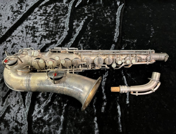 Original Silver Plated C.G. Conn 'Chu Berry' Alto Saxophone - Serial # 221356